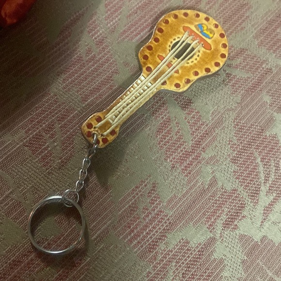 Gold tone Sterling 925🇺🇸ring 7stone Sz9+Puerto🇵🇷Rico 3-piece set+4.5”maracas set - Picture 11 of 17